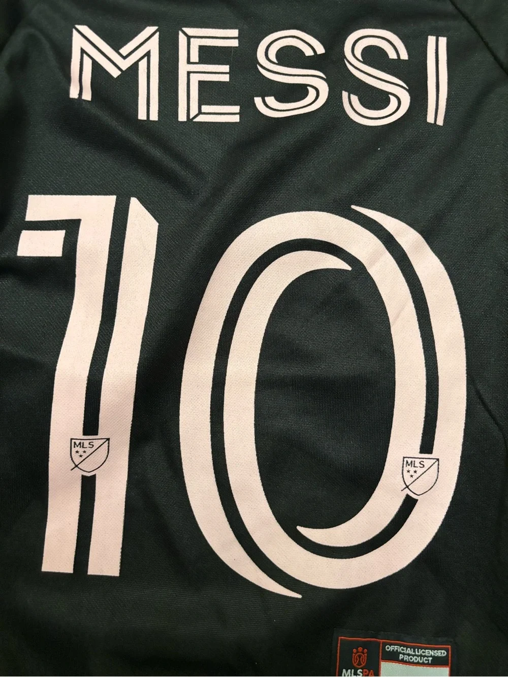 Inter Miami MLS Pet Jersey in Black & Pink